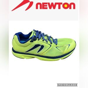 Newton Men's Vibrant Yellow and Navy Athletic Shoes